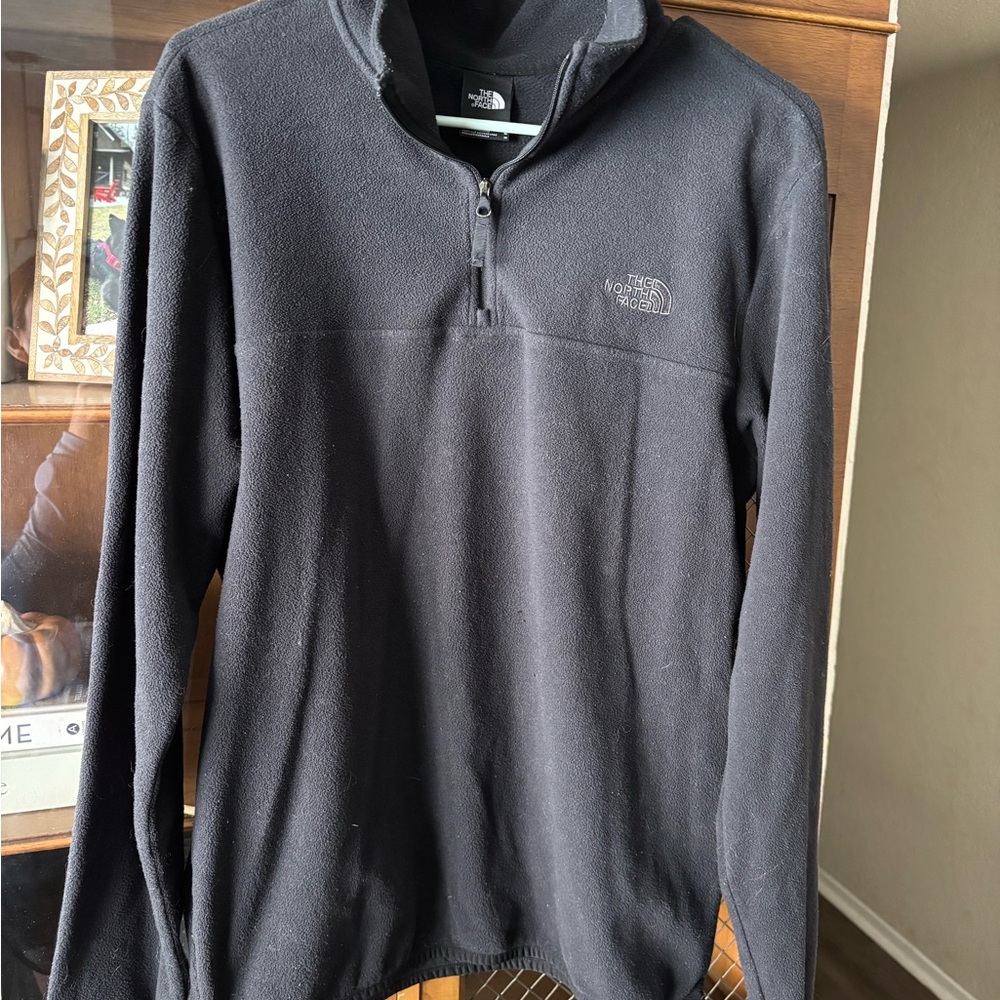 The North Face Charcoal Quarter-Zip Fleece